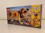 31112 wilde leeuw lego creator, Enlèvement, Neuf, Ensemble complet, Lego