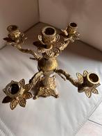 Vintage kandelaar met 5 kaarsen - 40 euro, Ophalen