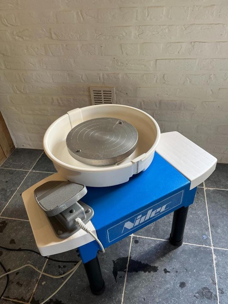 Shimpo Whisper-T Draaischijf uit 2022, gekocht bij Colpaert, Hobby en Vrije tijd, Pottenbakken, Ophalen