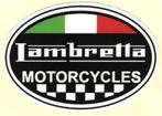 Lambretta Motorcycles sticker #5, Motoren, Verzenden