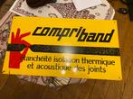 reclameconstructie van geverfde metalen plaat, Ophalen, Zo goed als nieuw