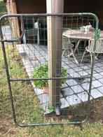 Poort metaal tuinafsluiting, Tuin en Terras, Ophalen, Gebruikt, IJzer, Gaashekwerk