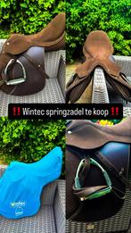 Bruin Wintec springzadel te koop, Ophalen, Gebruikt, Springen
