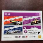 4 sticker vellen world series bij Renault