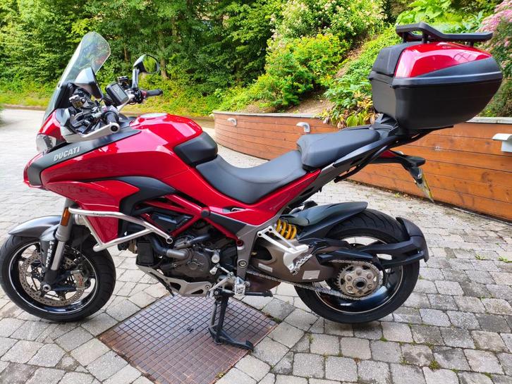 Ducati Multistrada 1200S avec 3 valises, Motoren, Motoren | Ducati, Particulier, Toermotor, meer dan 35 kW, 2 cilinders, Motorrijbewijs A
