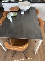 Uitschuifbare Passe-Partout Tafel, Huis en Inrichting, Ophalen, Gebruikt, Kunststof, 50 tot 100 cm