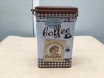 Blik voor koffie vintage look nieuw, Verzamelen, Ophalen of Verzenden, Nieuw, Koffie