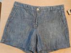 Bermudashort Gigue linnen jeanskleur maat 40, Kort, Blauw, Ophalen of Verzenden, Zo goed als nieuw