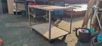 Tafelwagen met duwbeugel, zware kwaliteit, Ophalen, Gebruikt, 70 tot 120 cm