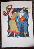 Sérigraphie moderne signée et numérotée, Enlèvement