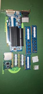 Grote Bundel Oude PC-Onderdelen: CPU, 11GB RAM, GPU & Netwer, Computers en Software, Verzenden
