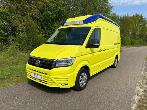 Volkswagen Crafter 4Motion (4x4) ambulance als nieuw!, Auto's, Volkswagen, Bedrijf, 4x4, ABS, Achteruitrijcamera, Adaptieve lichten