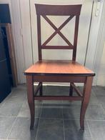 15 houten stoelen, Huis en Inrichting, Stoelen, Ophalen, Gebruikt, Bruin, Landelijk