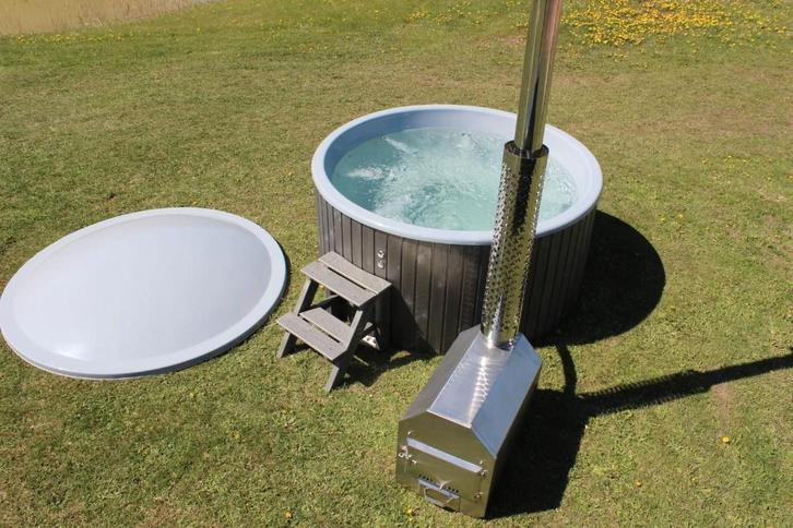 Luxe complete hottub set! Extreme luxe, Tuin en Terras, Bubbelbaden en Hottubs, Nieuw, Vast, Trap, Ophalen of Verzenden