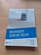 Boekhouden voor het beleid 2020, Boeken, Ophalen of Verzenden, Gelezen, Nederlands