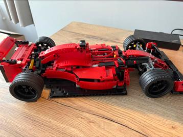 Lego F1 Ferrari avec autocollants et manuel, Enlèvement, Comme neuf, Lego