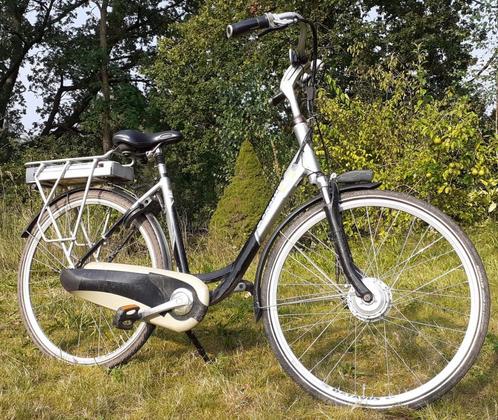 Degelijke elektrische damesfiets Batavus., Fietsen en Brommers, Elektrische fietsen, Gebruikt, Batavus, 55 tot 59 cm, Minder dan 30 km per accu