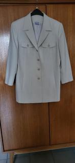 veste blanc cassé, Porté, Taille 42/44 (L), Enlèvement ou Envoi, Blanc