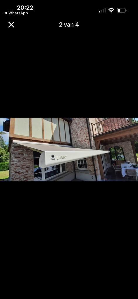 Brustor Elite luifel/zonnetent, Jardin & Terrasse, Protection solaire, Comme neuf, Enlèvement