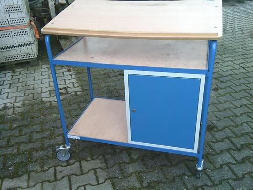 werktafel, Een gebruikte lessenaars kar, magazijnkar, Doe-het-zelf en Bouw, Werkbanken, Ophalen