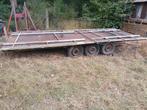 Aanhangwagen 3 asser, Ophalen, Gebruikt