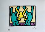Belle lithographie + certificat • Keith Haring #/150, Antiquités & Art, Enlèvement ou Envoi