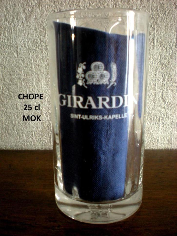 GIRARDIN Beker, Verzamelen, Biermerken, Zo goed als nieuw, Pul(len), Ophalen of Verzenden