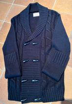 Gilet homme, Bleu, Porté