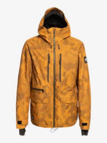 Veste de snowboard Quiksilver Carlson Strech taille M + acce disponible aux enchères