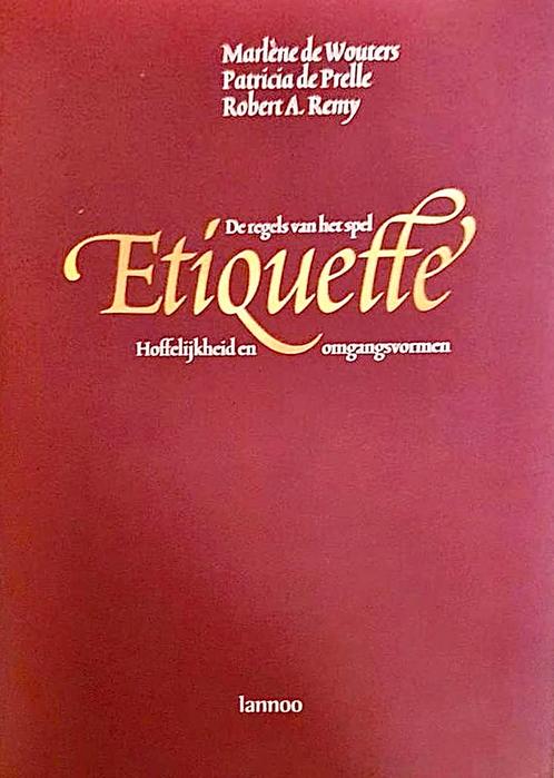 Etiquette Hoffelijkheid en omgangsvormen 📕👌, Livres, Catalogues & Dépliants, Utilisé, Enlèvement ou Envoi