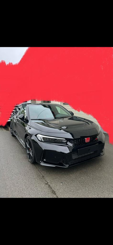Honda Civic Type R 2024, Auto's, Honda, Particulier, Civic, Handgeschakeld, Rood, Zwart, Ophalen
