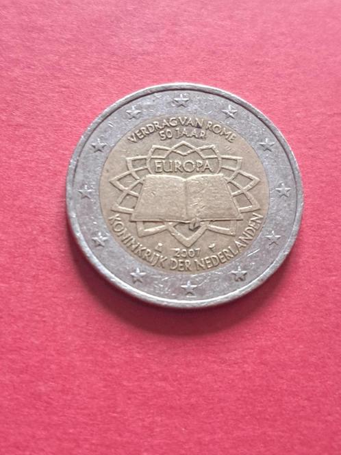 2007 Nederland 2 euro 50 jaar Verdrag van Rome, Postzegels en Munten, Munten | Nederland, Losse munt, Euro's, Koningin Beatrix