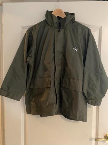 Donkergroene regenjas Donaldson 12 jaar, maat 152 beschikbaar voor biedingen