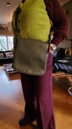 groene lederen handtas Nobody, Ophalen of Verzenden, Zo goed als nieuw, Groen, Handtas