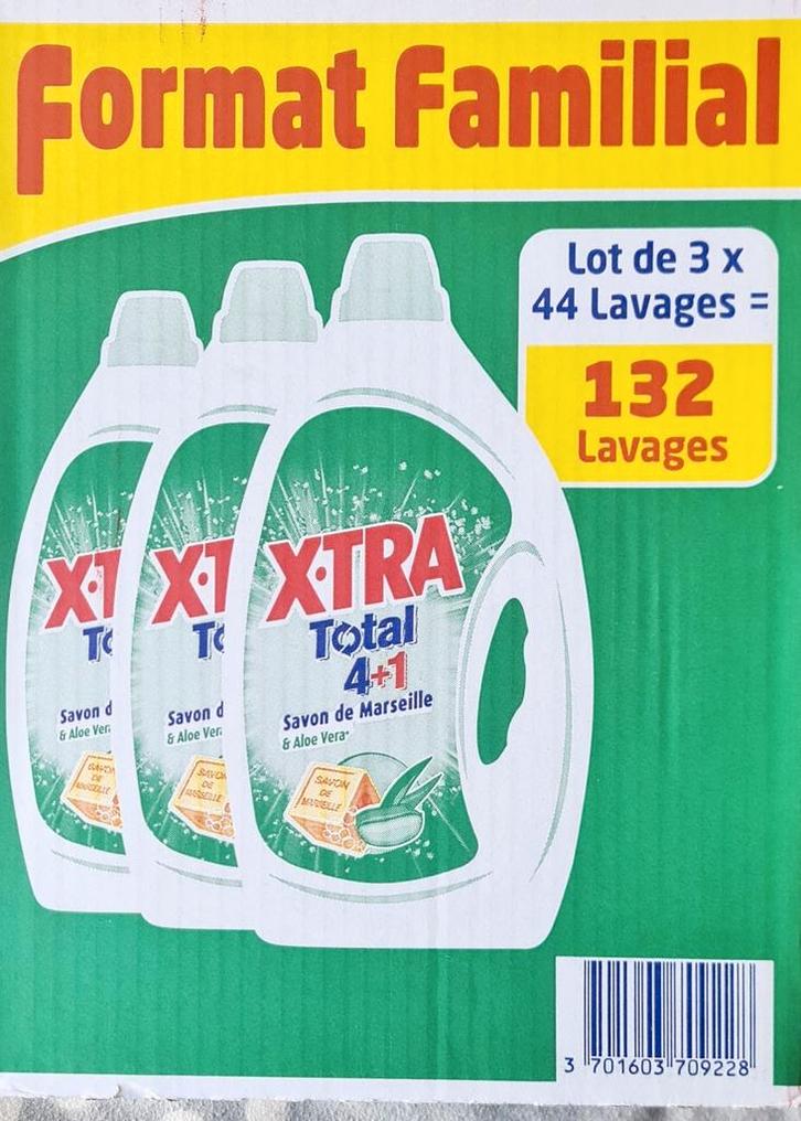 Lot de 132 lavages marque  Xtra, Huis en Inrichting, Schoonmaakartikelen, Ophalen