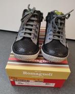 Mooie zwarte lederen hoge schoenen Romagnoli, maat 29 (nieuw, Garçon, Enlèvement ou Envoi, Romagnoli, Neuf