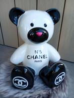 Pop-Art sculptuur Teddy "Ode aan Chanel", Verzamelen, Ophalen of Verzenden, Gebruikt, Dier