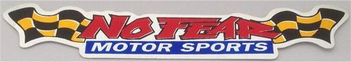 No Fear motorsports metallic sticker #12, Collections, Autocollants, Neuf, Envoi