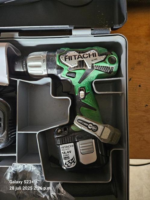 Hitachi Klopboormachine, Doe-het-zelf en Bouw, Gereedschap | Boormachines, Gebruikt, Boormachine, Klopboormechanisme, Variabele snelheid