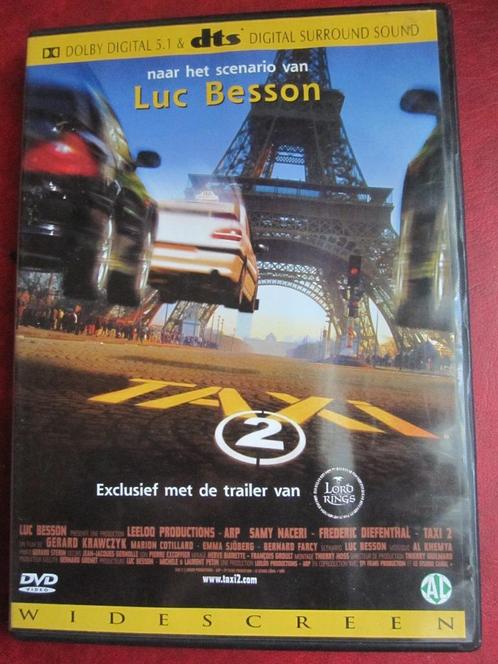 Taxi 2 (2000), Cd's en Dvd's, Dvd's | Actie, Zo goed als nieuw, Actie, Alle leeftijden, Ophalen of Verzenden
