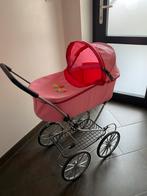 Retro poppenwagen roze, Kinderen en Baby's, Zo goed als nieuw, Ophalen, Babypop