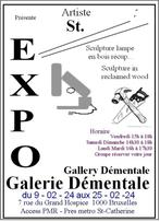 expo Démentale 9 sculpture bois, Antiquités & Art, Art | Sculptures & Bois, Enlèvement