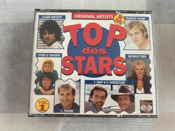 2-cd top des stars volume 1 en 2, Cd's en Dvd's, Cd's | Verzamelalbums, Gebruikt, Pop, Boxset, Ophalen of Verzenden