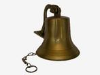 Grote bel Tournee Generale barbel - huisbel, Antiek en Kunst, Antiek | Brons en Koper, Ophalen, Brons