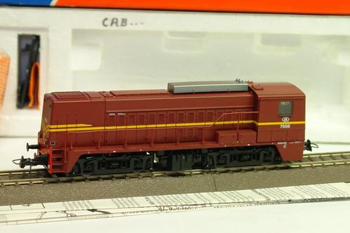 ROCO 4377 SNCB NMBS 7608 HO CC/DC PRE-DIGITAL GYROPHARES, Hobby en Vrije tijd, Modeltreinen | H0, Zo goed als nieuw, Locomotief