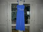 Robe de soirée : Portée une fois, bleue, Comme neuf, Taille 38/40 (M), Bleu, Sous le genou