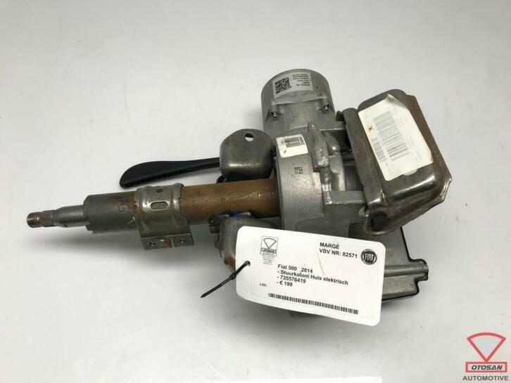 fiat 500 2014 stuurkolom huis elektrische 735576419, Auto-onderdelen, Besturing, Fiat, Gebruikt