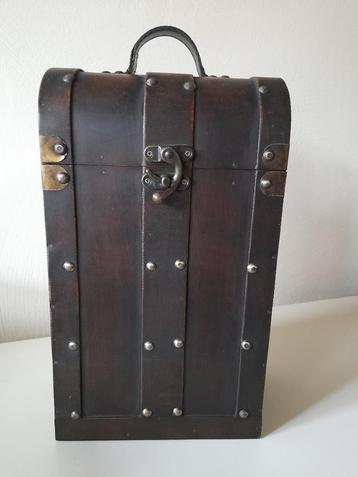 Vintage houten koffertje - zeer goede staat!, Antiek en Kunst, Ophalen of Verzenden
