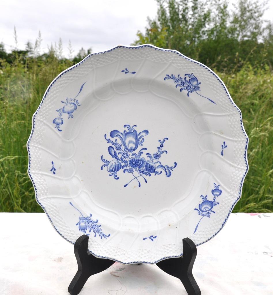 assiette a ragout porcelaine tournai, Enlèvement ou Envoi