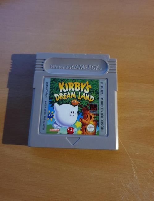 Kirby's Dream Land PAL GameBoy, Consoles de jeu & Jeux vidéo, Jeux | Nintendo Game Boy, Utilisé, Plateforme, 1 joueur, À partir de 3 ans